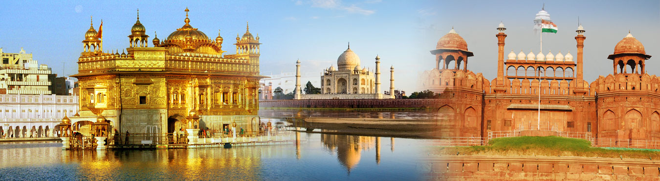 Golden Triangle with Golden Temple